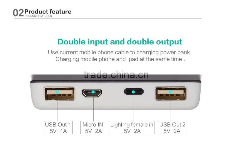 free moves wireless mobile charger battery power bank for 5V devices