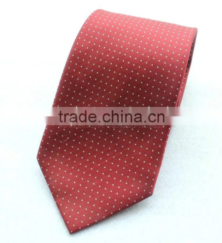 100% silk skinny jacquard ties for men