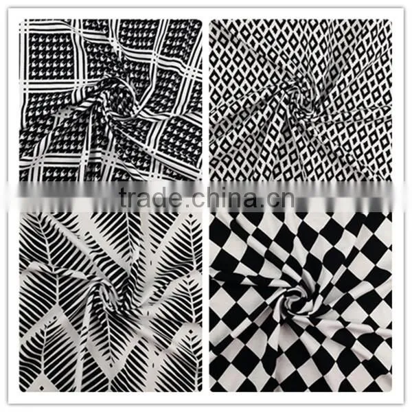 Esse Textile NO.127rayon printing fabric ,knitting fabric for garment