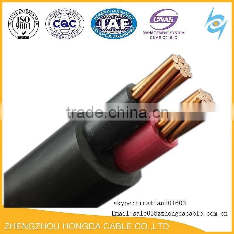 UL 2 Core Rubber Insulated Cable H07RN-F