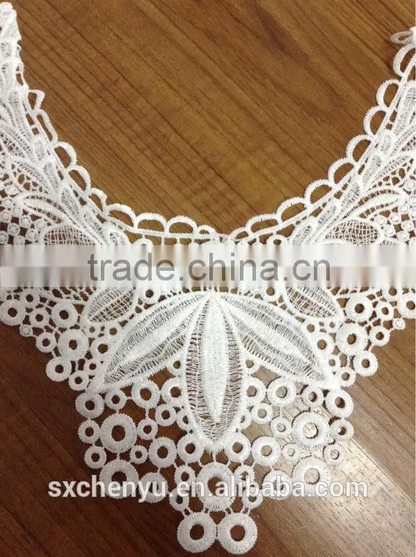 DTY Polyester Embroidery Collar