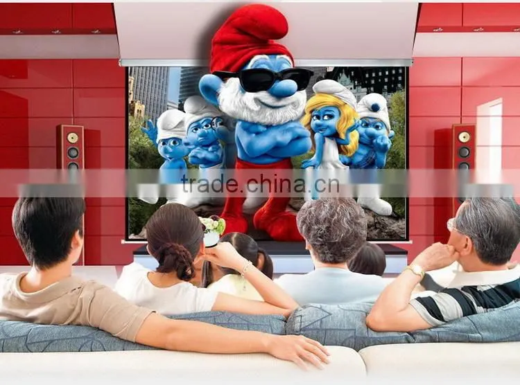Built-in Wifi Android4.2 System 4200 Lumens For Home Cinema Theater Games Education Business Party Meeting With USB TV HDMI