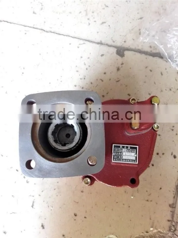 Hydraulic Dump Truck PTO Gear Box QH50-12 With Inline 8 Teeth ,Power Steering Gear Box,Small Gear Box