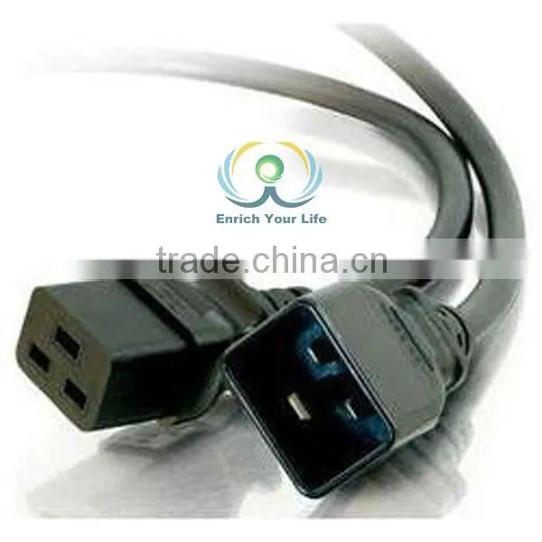 6' FT PC Computer Monitor Power Cord AC Extension Cable SS-CB021 Extension Cable