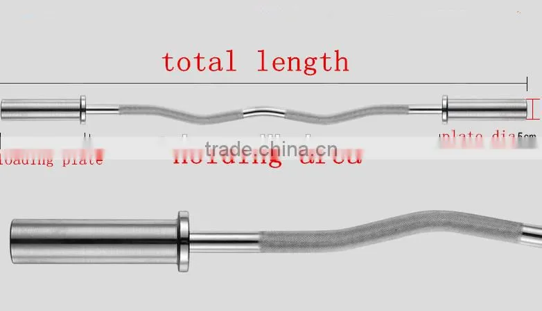1800mm 2200mm crossfit fitness olympic barbell bar