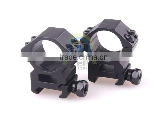 2 x Medium Profile 20mm Weaver Picatinny Rifle Scope Mounts 25.4mm 1" inch Ring