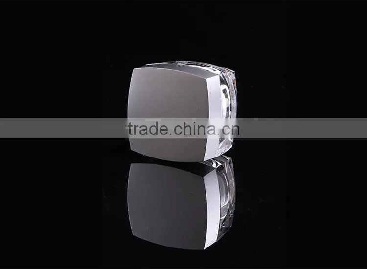 Wholesale Customizable shape Recyclable Arcrylic Cosmetic unique cosmetic containers