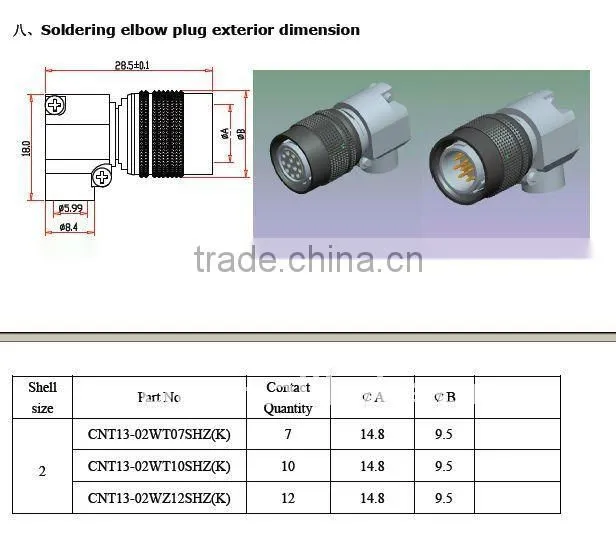 Metal Mini Push-pull electrical connector