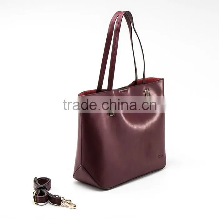 Elegant And High-End Fashion Woman Handbag Fashion Designs Superior Quality Tote Bag Manufacture