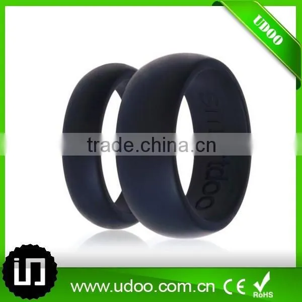 2016 Novelty silicone o ring,anti-bacteria silicone wedding ring