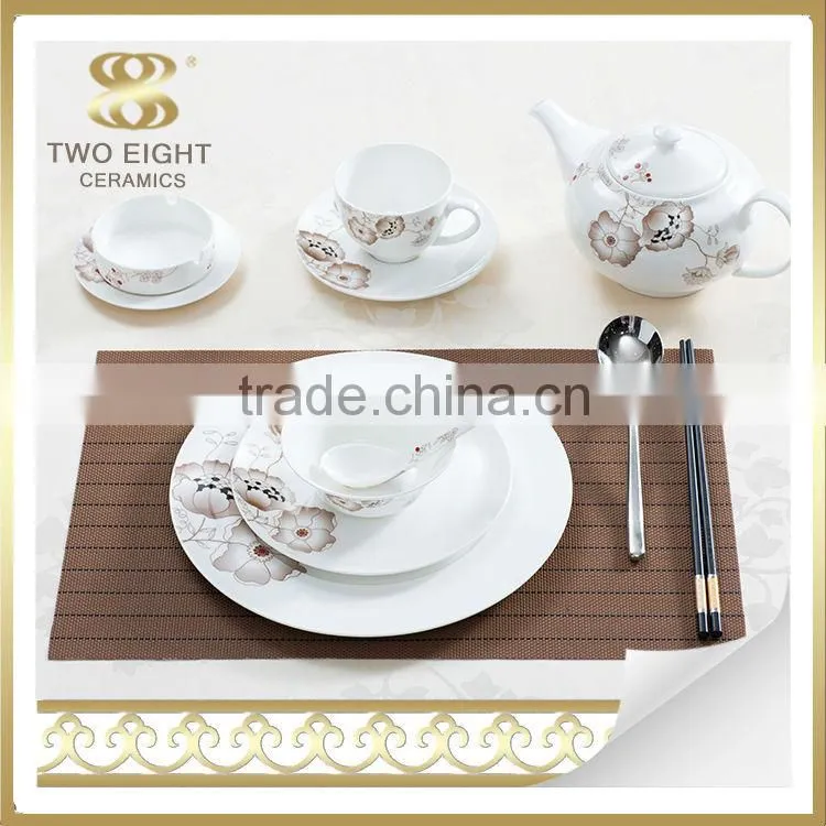 fine china colorful dinnerware sets , cooking sets kitchen wares