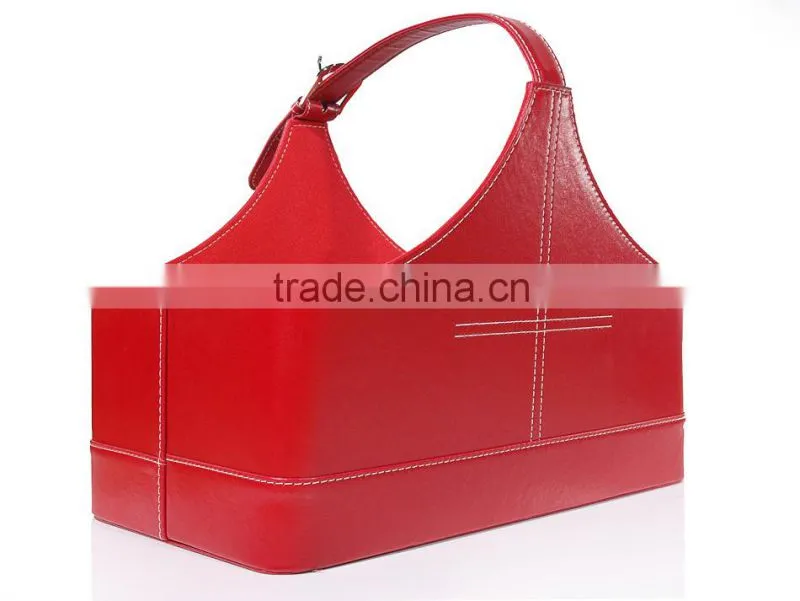 2015 Most popular leather toy storage box