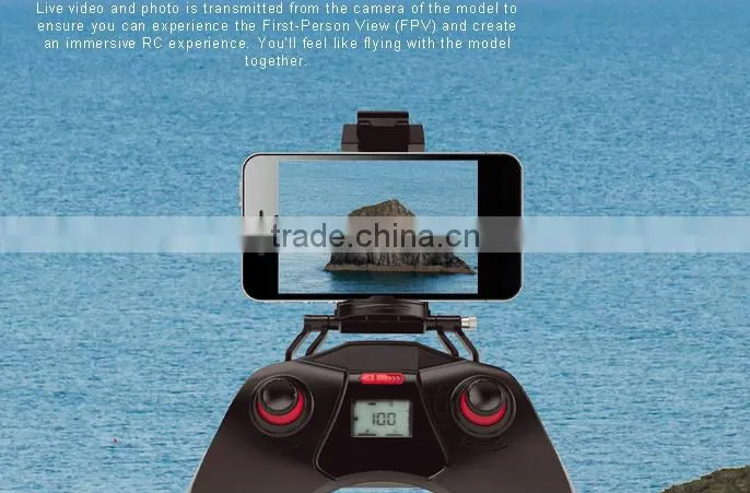 4CH 6 axis Headless rc quadcopter with HD camera WIFI FPV Drone