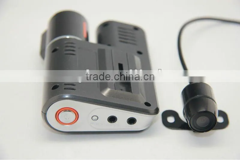 Super wide angle HD 720P Portable Black Box for Car Dual lens car black box 2 CH SV-MD08 support 2.0" TFT screen