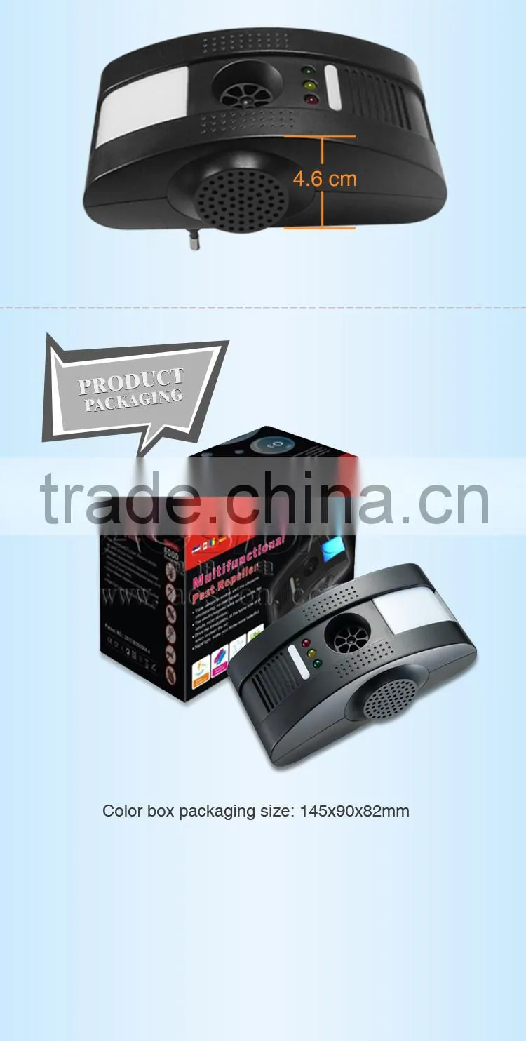 New Gadget 2014 Ultrasonic Mosquito Repeller AN-B019