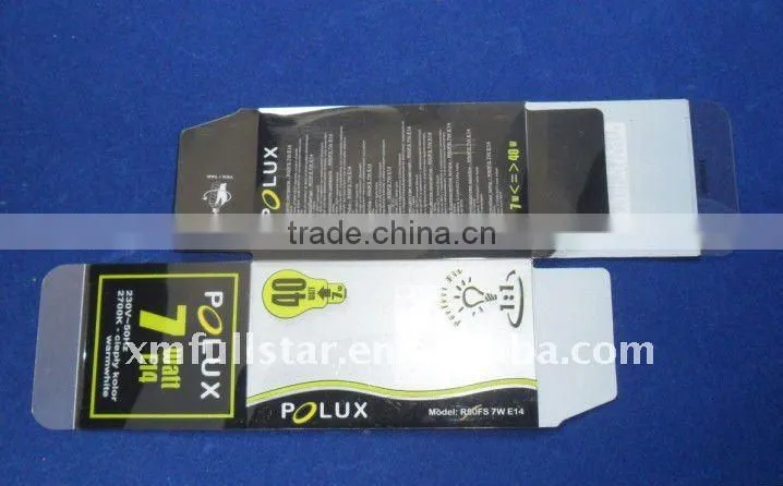 Printed Packaging Boxes For The Lamp Bulb