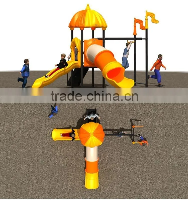 Outdoor Modern Plastic Playground Equipment