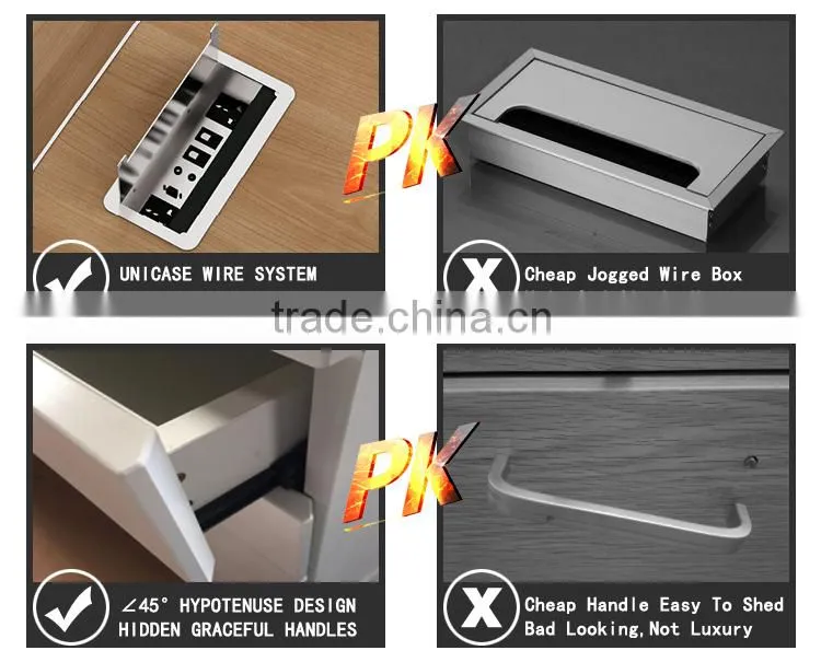 Elegant Designed Manager Table Executive Office Table Specifications BS-D2810