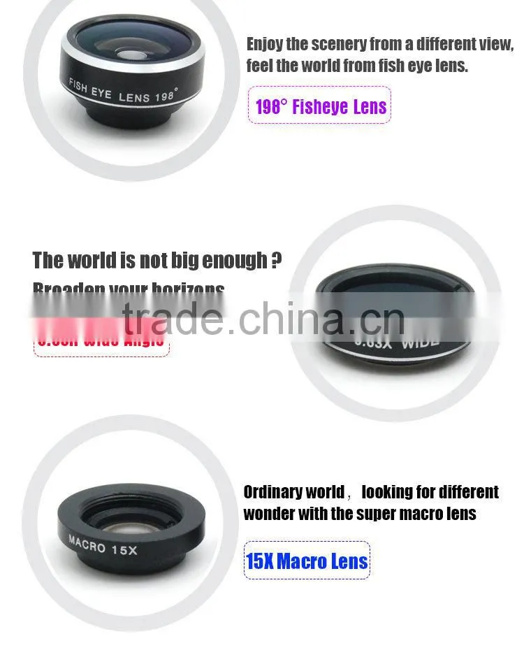 2016 New launch innovative accessories for iPhone 6 6S 5S Samsung Galaxy S6 S5 S4 Note 4 5 Huawei P8 Camera