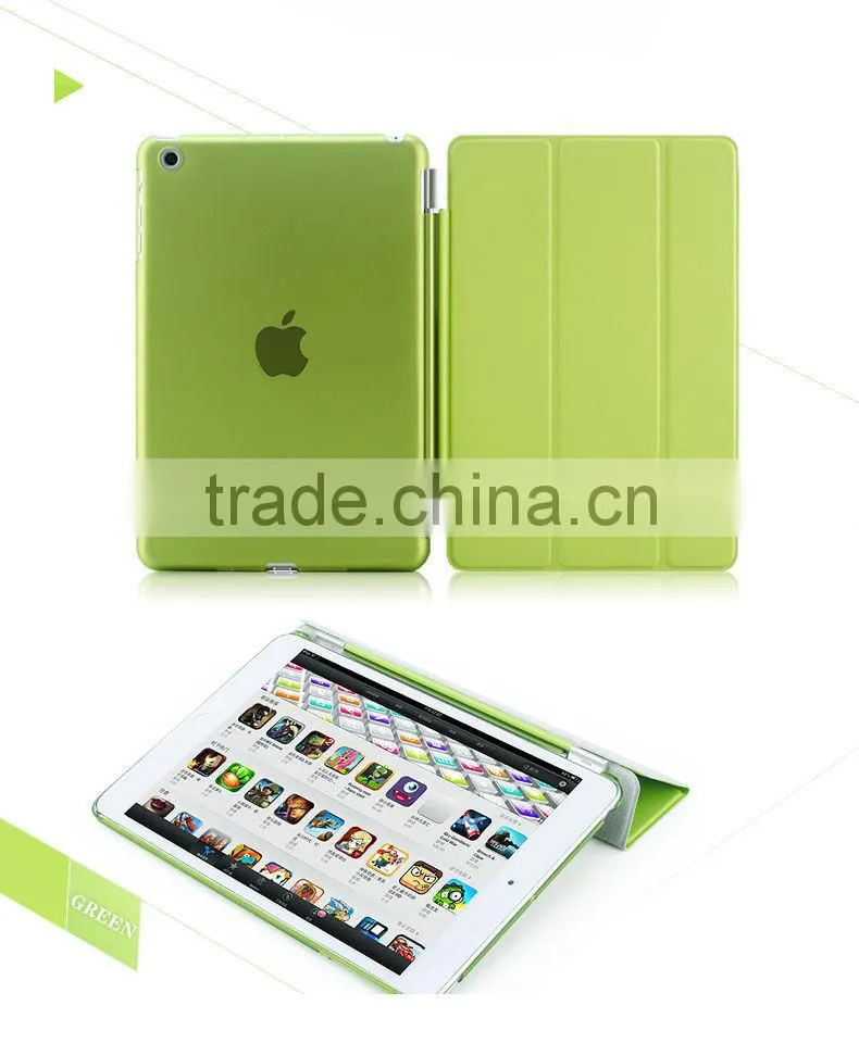 Slim Magnetic PU Leather Stand Smart Cover Back Case For ipad3/4/5/6/mini/mini2 /mini 3