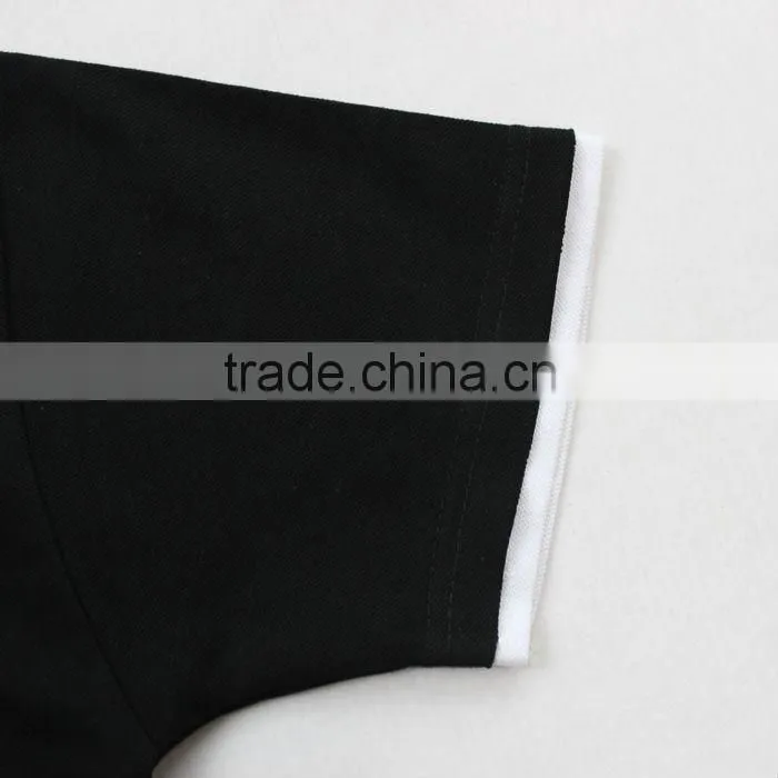 custom double collar shirt mens polo shirt