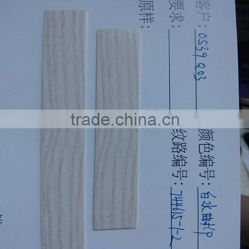 wood grain edge banding in China