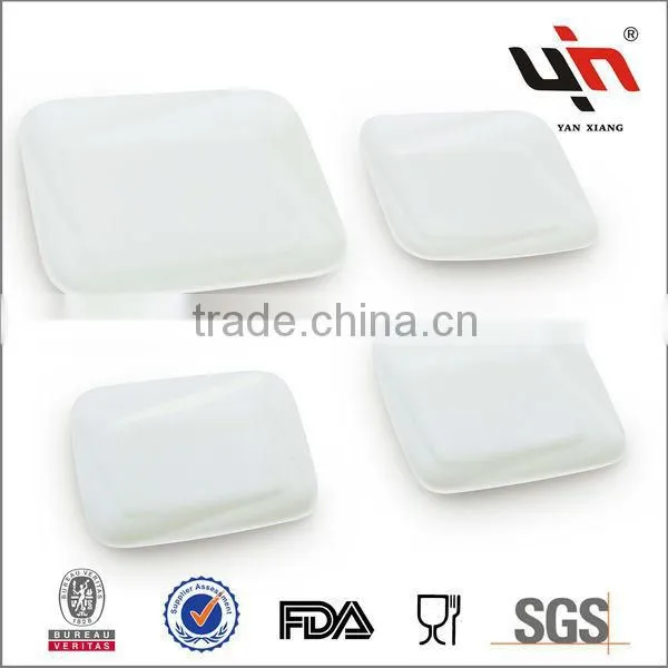 White Ceramic Promotional Plate