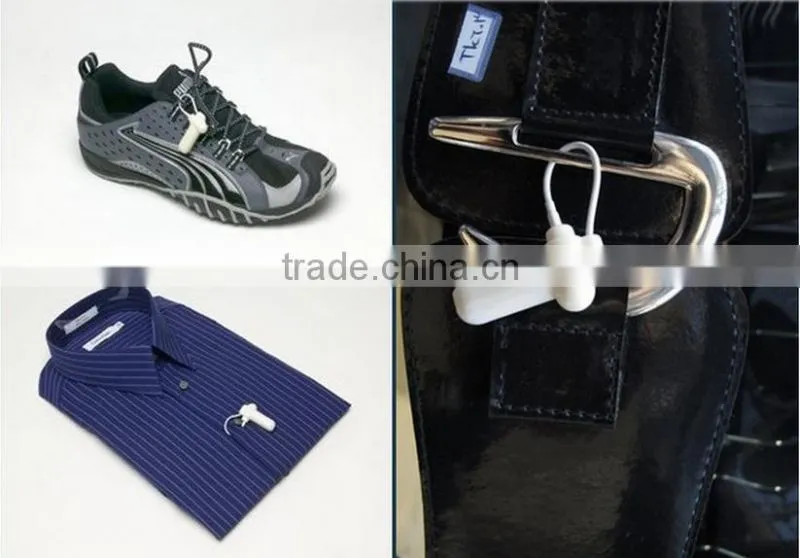 SSLT EAS Security 58KHZ Customerized AM RF Tag Hammer Tag with lanyard Protect for Shoes Cloth Bags Anything with Hole