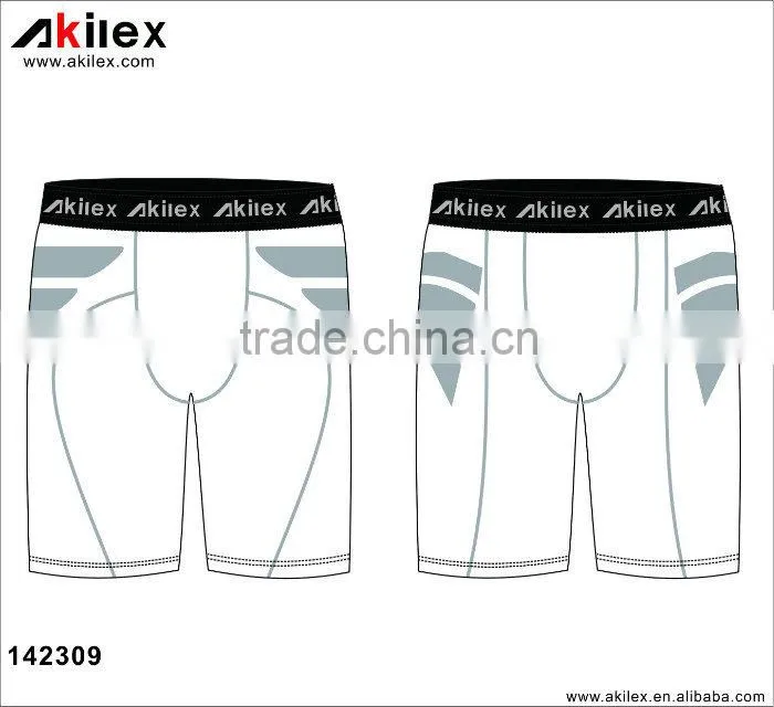 2014 high quality running shorts men compression shorts with low moq