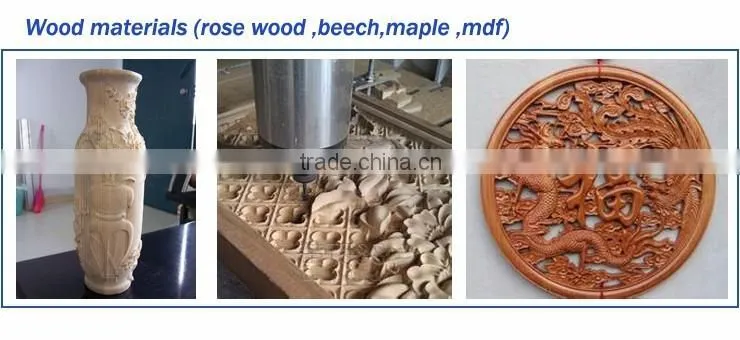 6kw HSD Air cooling spindle Mach 3 control system wood carving cnc router 1325
