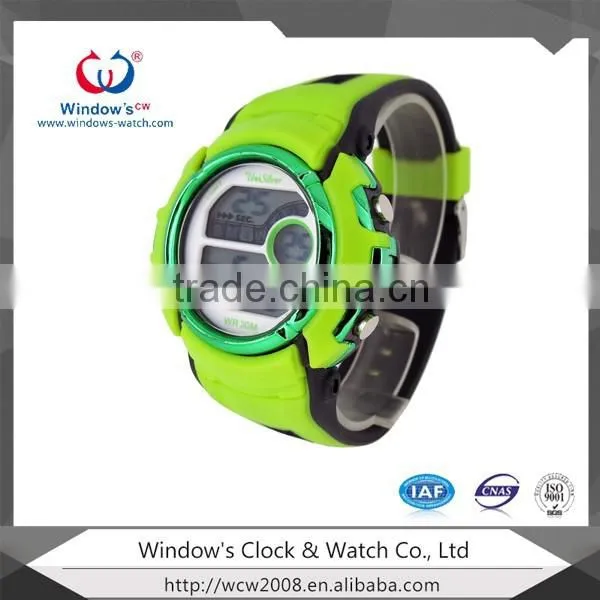 OEM fashion silicone digital watch