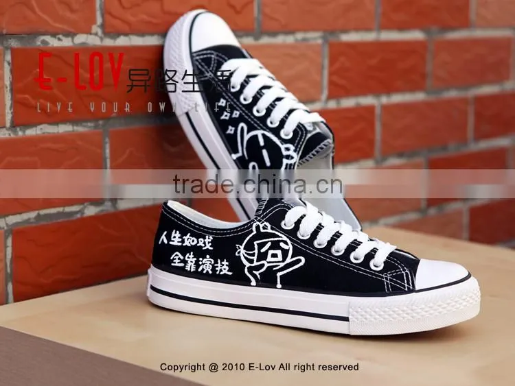NO.D062HHot sales high quality casual style canvas shoes