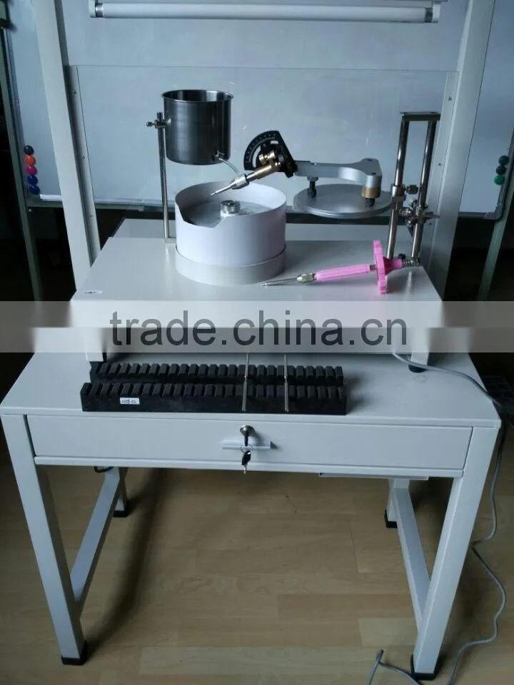 Lapidary machine with index wheels of 96 and 64 for gem cutter