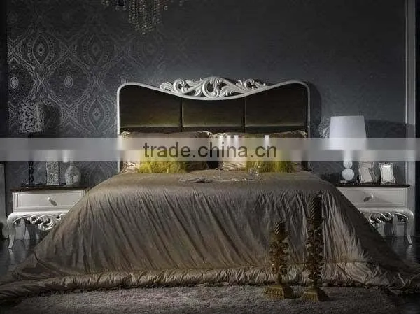 European oak bedroom set. Princess bedroom set Bed Bedside table Wardrobe Dressing table Bench Royal Chai Commode