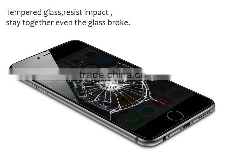 2016 new arrival 5.5inch 9H anti broken different market product tempered glass screen protector for iphone 6 plus
