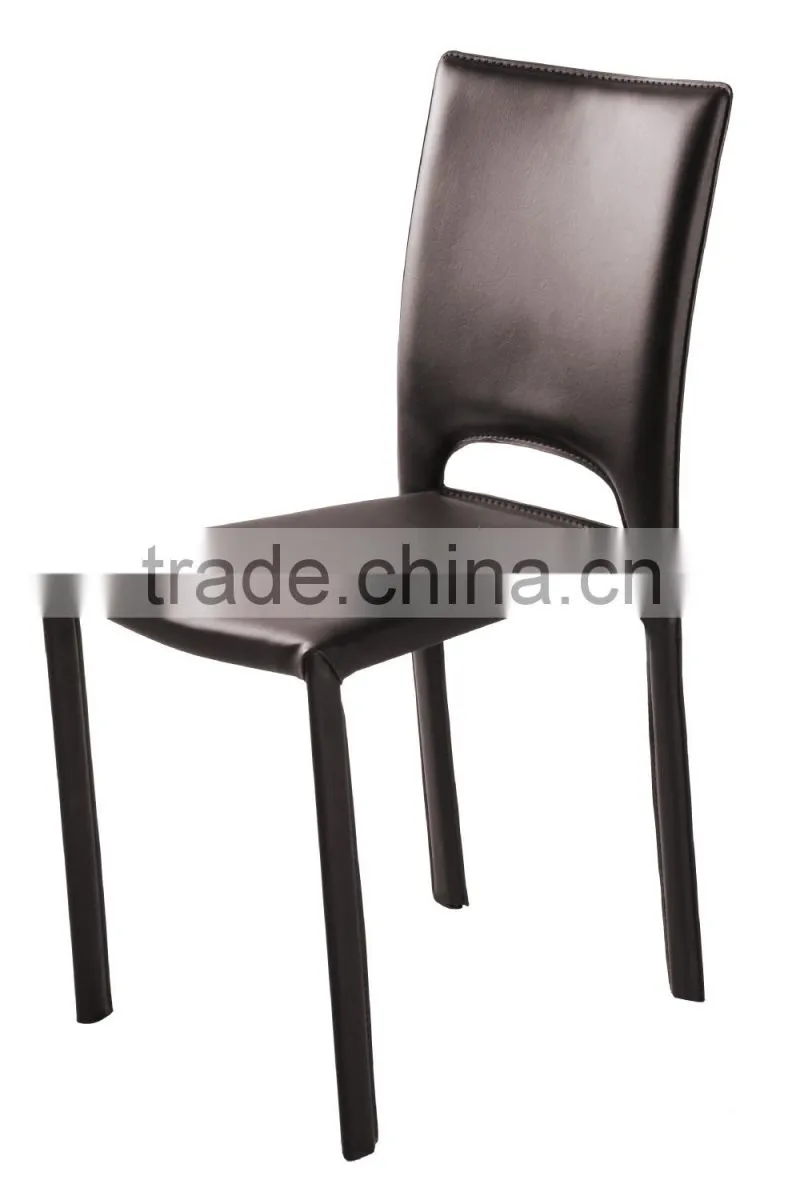 DC-5004 modern dining room leather chair