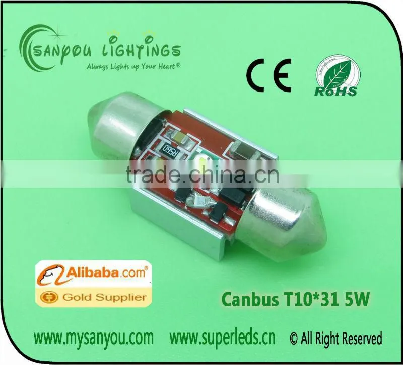 Led car CANBUS FESTOON LIGHT 9W car led light car led lamp