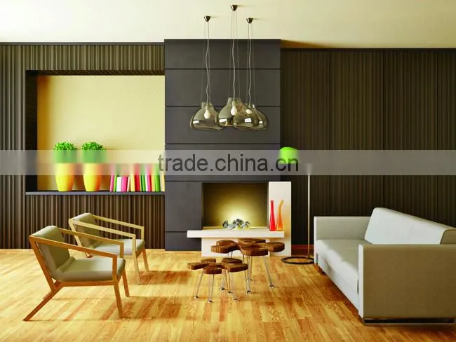 Moisture proof anti-cigarette wood plastic laminate vinyl flooring