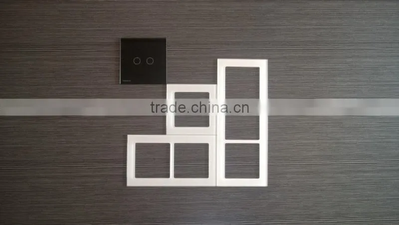 Hot Sales Color Custom Toughened Glass Switch Panel