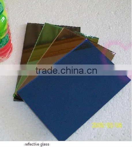 Fencing building reflective glass wall