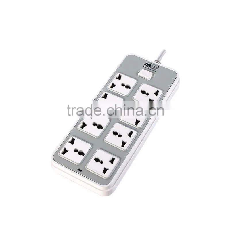 8 Way Multiple Universal Power Extension Socket With Switch