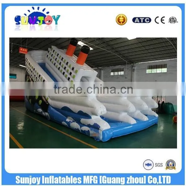 CE Outdoor New Inflatable Pirate Slide /Commercial Combo Jumper For Kids