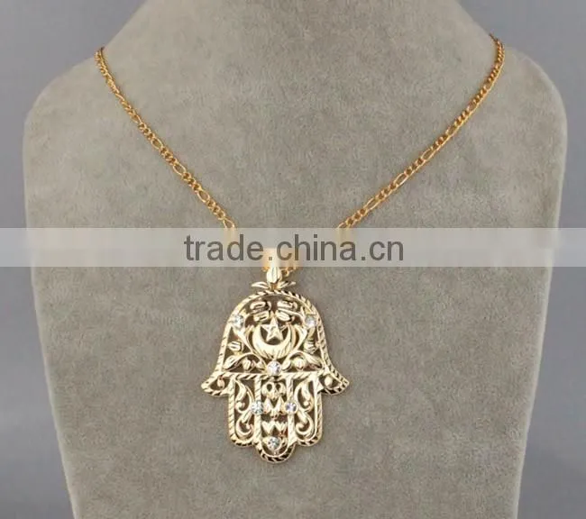 Fashion accessories fatima married necklace hamsa necklace