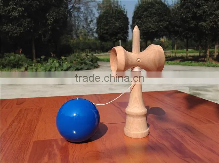 Deluxe solid deep sea blue kendama