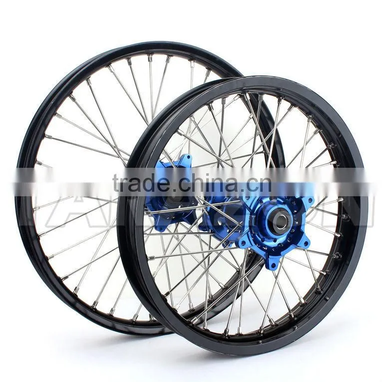 18 19 21 Inch Moto cross bike aluminum alloy spoke hub wheels