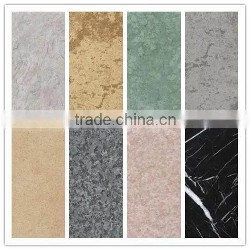 1.5mm to 5mm plastic marble tiles