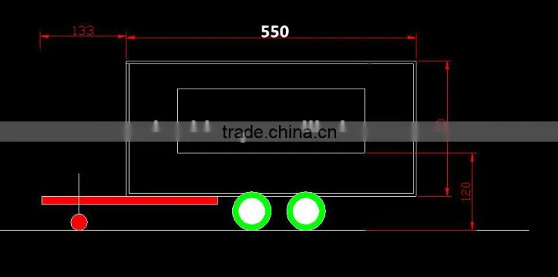 New model mobile food truck for sale mobile food truck vending food carts for sale