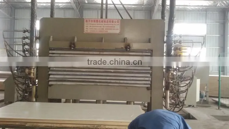 melamine lamination hot press 1220x2440mm