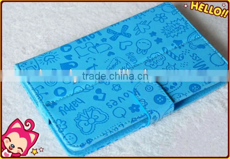2014 tablet android case for 7 inch tablet for cartoon cover