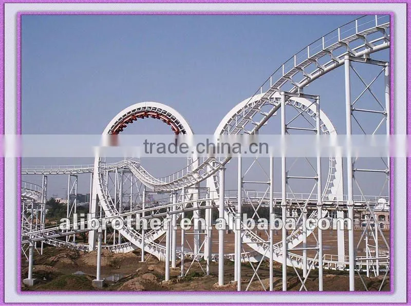 Amusement outdoor kids roller coaster